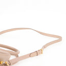 PRADA Galleria Hand Bag Safiano leather Pink Gold Auth BA4533-16