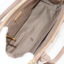 PRADA Galleria Hand Bag Safiano leather Pink Gold Auth BA4533-11