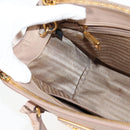 PRADA Galleria Hand Bag Safiano leather Pink Gold Auth BA4533-27