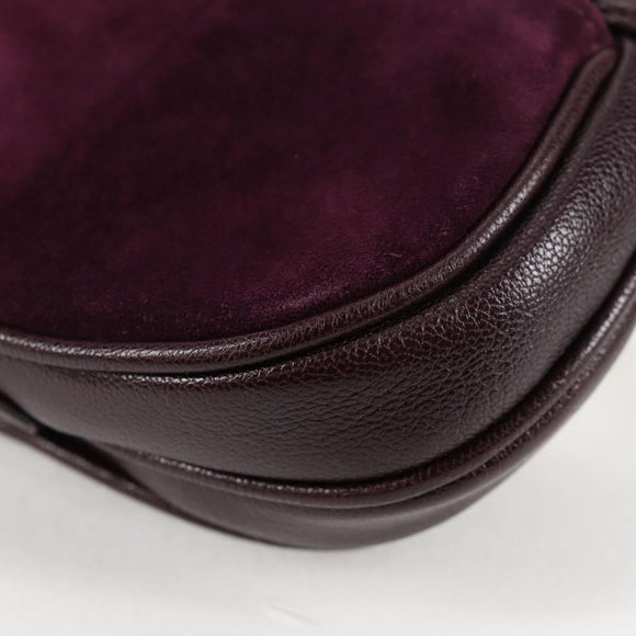 LOUIS VUITTON Pochette Avant Garde Bag Leather Brunne M97092 LV Auth BA4534V