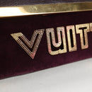 LOUIS VUITTON Pochette Avant Garde Bag Leather Brunne M97092 LV Auth BA4534V-19