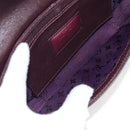 LOUIS VUITTON Pochette Avant Garde Bag Leather Brunne M97092 LV Auth BA4534V-10