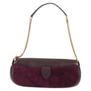 LOUIS VUITTON Pochette Avant Garde Bag Leather Brunne M97092 LV Auth BA4534V-2