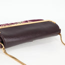 LOUIS VUITTON Pochette Avant Garde Bag Leather Brunne M97092 LV Auth BA4534V-6