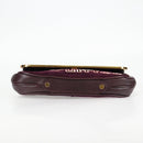 LOUIS VUITTON Pochette Avant Garde Bag Leather Brunne M97092 LV Auth BA4534V-5