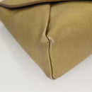 LOUIS VUITTON Love Note Shoulder Bag Leather Gold M53069 LV Auth BA4535-9