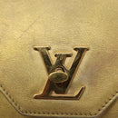LOUIS VUITTON Love Note Shoulder Bag Leather Gold M53069 LV Auth BA4535-18