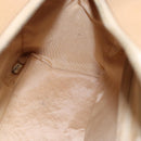 CHANEL Matelasse Hand Bag Caviar Skin Beige Gold CC Auth BA453A-21