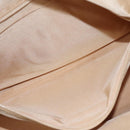 CHANEL Matelasse Hand Bag Caviar Skin Beige Gold CC Auth BA453A-24