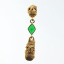 CHANEL COCO Mark Gripoa Earring metal Gold CC Auth BA4542V-12