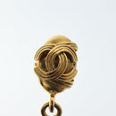 CHANEL COCO Mark Gripoa Earring metal Gold CC Auth BA4542V-13