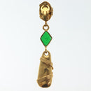 CHANEL COCO Mark Gripoa Earring metal Gold CC Auth BA4542V-16