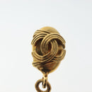 CHANEL COCO Mark Gripoa Earring metal Gold CC Auth BA4542V-3