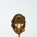 CHANEL COCO Mark Gripoa Earring metal Gold CC Auth BA4542V-7