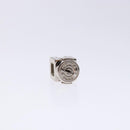 HERMES Cage Do Ash H Cube Pierce metal Pink Auth BA4544-3