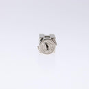 HERMES Cage Do Ash H Cube Pierce metal Pink Auth BA4544-8