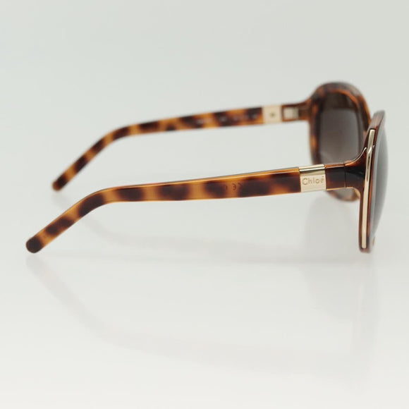 Chloe Sunglasses plastic Brown Auth BA4546