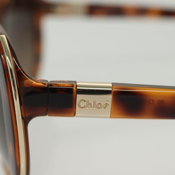 Chloe Sunglasses plastic Brown Auth BA4546