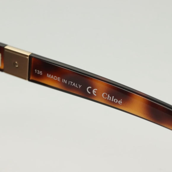 Chloe Sunglasses plastic Brown Auth BA4546
