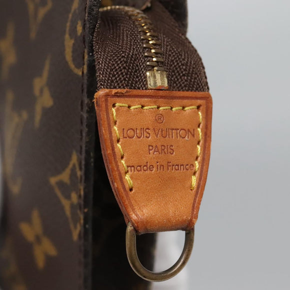 LOUIS VUITTON Monogram Bucket PM Accessory Pouch LV Auth BA4548