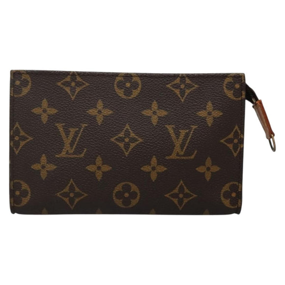 LOUIS VUITTON Monogram Bucket PM Accessory Pouch LV Auth BA4548