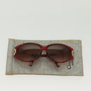 Christian Dior Sunglasses plastic Red Auth BA4551-11