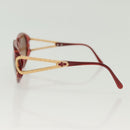 Christian Dior Sunglasses plastic Red Auth BA4551-7