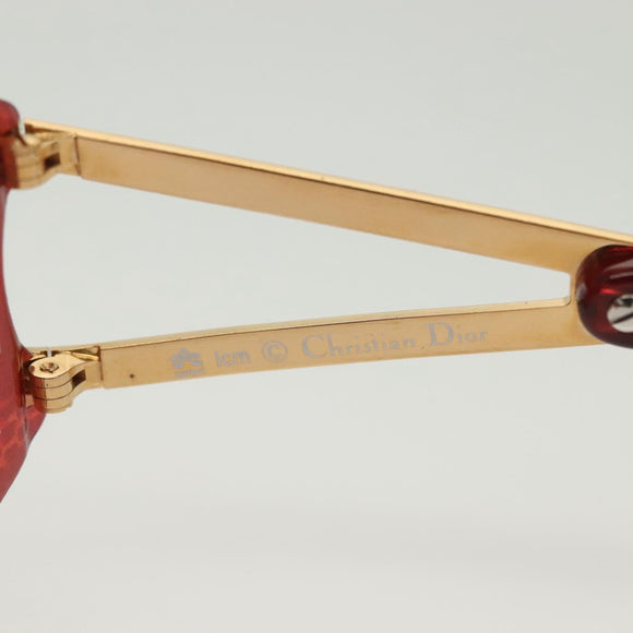 Christian Dior Sunglasses plastic Red Auth BA4551