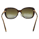 BVLGARI Sunglasses plastic Dark Brown Auth BA4554-3