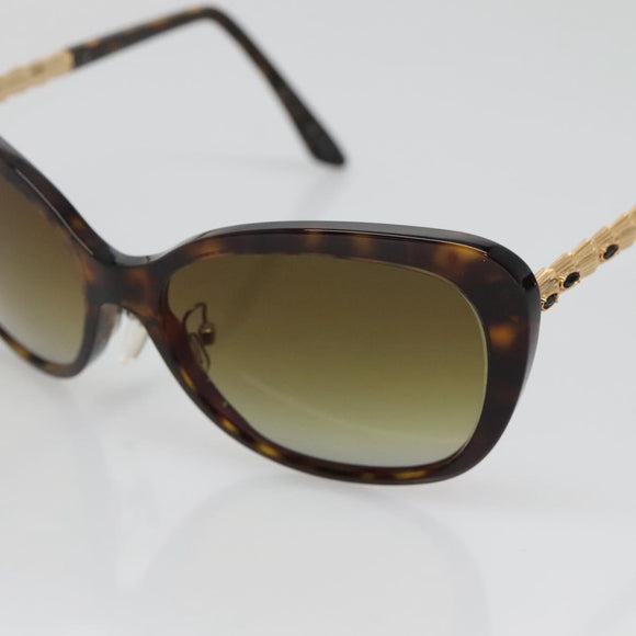 BVLGARI Sunglasses plastic Dark Brown Auth BA4554