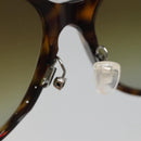 BVLGARI Sunglasses plastic Dark Brown Auth BA4554-9