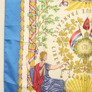 HERMES Carre 90 ""LIBERTE EGALITE FRATERNITE REPUBLIQUE FRANCAISE"" Auth BA4557-5