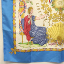 HERMES Carre 90 ""LIBERTE EGALITE FRATERNITE REPUBLIQUE FRANCAISE"" Auth BA4557-8