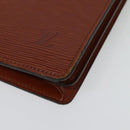 LOUIS VUITTON Epi Serviette Conseiller Briefcase Brown M54423 LV Auth BA4562-14