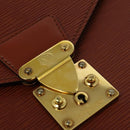 LOUIS VUITTON Epi Serviette Conseiller Briefcase Brown M54423 LV Auth BA4562-17