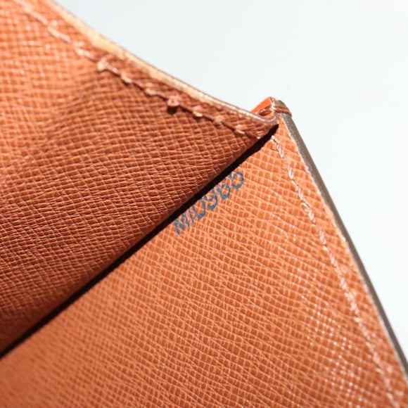 LOUIS VUITTON Epi Serviette Conseiller Briefcase Brown M54423 LV Auth BA4562