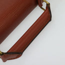 LOUIS VUITTON Epi Serviette Conseiller Briefcase Brown M54423 LV Auth BA4562-7