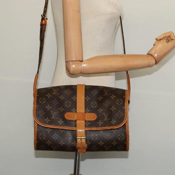 LOUIS VUITTON Monogram Marne Shoulder Bag M51369 LV Auth BA4564