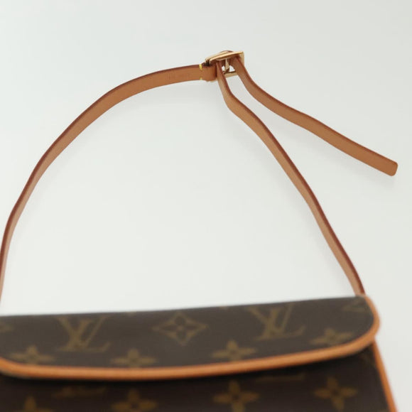 LOUIS VUITTON Monogram Pochette Florentine Waist bag M51855 LV Auth BA4566