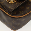 LOUIS VUITTON Monogram Hudson GM Shoulder Bag M40045 LV Auth BA4569-15