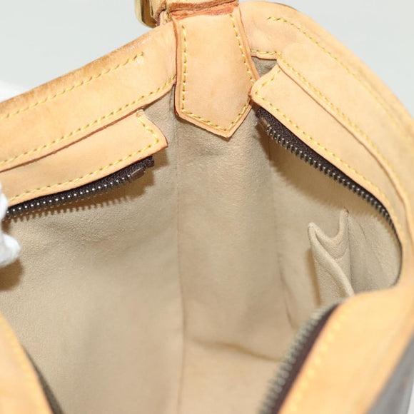 LOUIS VUITTON Monogram Hudson GM Shoulder Bag M40045 LV Auth BA4569