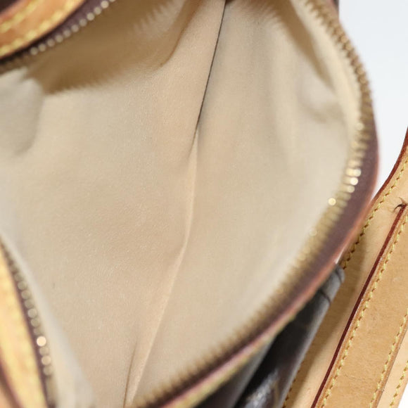 LOUIS VUITTON Monogram Hudson GM Shoulder Bag M40045 LV Auth BA4569