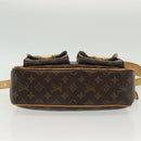 LOUIS VUITTON Monogram Hudson GM Shoulder Bag M40045 LV Auth BA4569-5