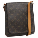 LOUIS VUITTON Monogram Musette Salsa Long Shoulder Bag M51387 LV Auth BA4570-1