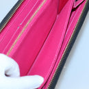 LOUIS VUITTON Monogram Multicolor Zippy Wallet Long Black M60243 LV Auth BA4571-19