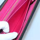 LOUIS VUITTON Monogram Multicolor Zippy Wallet Long Black M60243 LV Auth BA4571-20