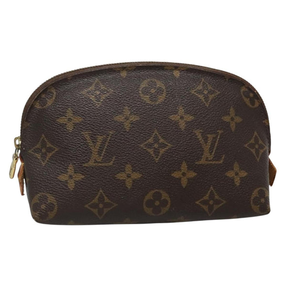 LOUIS VUITTON Monogram Pochette Cosmetic PM Pouch M43998 LV Auth BA4573