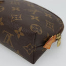 LOUIS VUITTON Monogram Pochette Cosmetic PM Pouch M43998 LV Auth BA4573-15