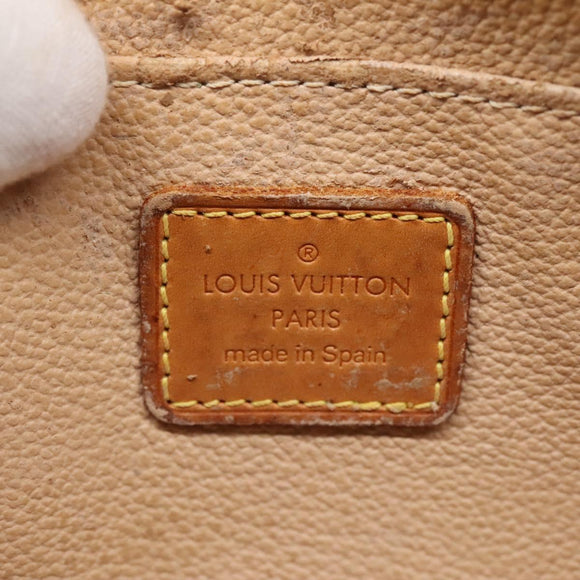 LOUIS VUITTON Monogram Pochette Cosmetic PM Pouch M43998 LV Auth BA4573