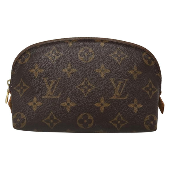 LOUIS VUITTON Monogram Pochette Cosmetic PM Pouch M43998 LV Auth BA4573